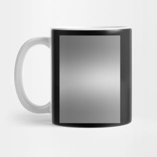 Gray to White Horizontal Bilinear Gradient Mug